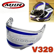 MHR HELMET FULL FACE VISOR FU329 BLACK ER6 DUKE MT15 KR150 MT25 R15 Z900 ER6N CBR 100 % ORIGINAL