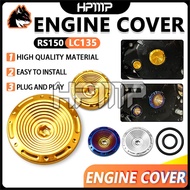 LC135 RS150 2Biji Engine Magnet Cover Set Nut CNC Alloy Gold Silver Titanium HPMP LC135 V1~V7 RS150