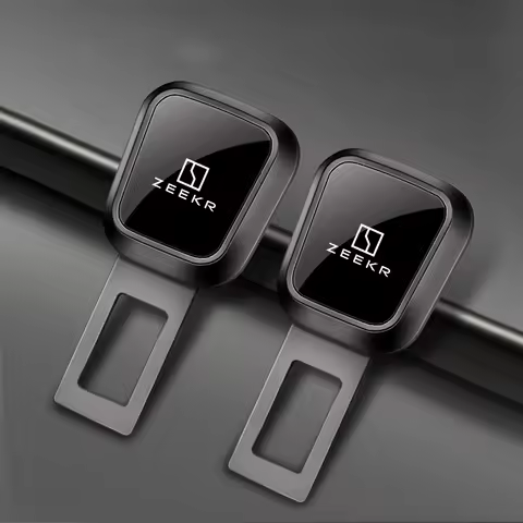 For ZEEKR 001 009 X 007 etc Zinc Alloy Car Seat Belt Extender Clip Quick Release Safety Buckle Comfo