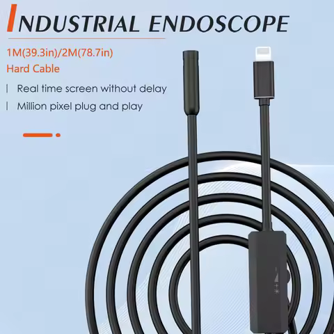 960P Single Lens Endoscope Camera IOS Mini Inspection endoscopic 1M/2M Rigid camera endoscope for sm