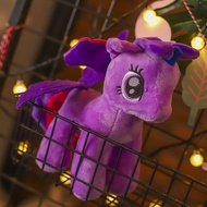 25 ซม. My Little Pony ของเล่นตุ๊กตายูนิคอร์น สีรุ้ง น่ารัก การ์ตูนอะนิเมะ ยัดไส้สัตว์ ทไวไลท์ ประกาย ขี่ม้า โมเดล ตุ๊กตา ของเล่น ของขวัญเด็ก