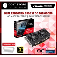 ASUS DUAL RADEON RX 6500 XT OC 4GB GDDR6 GRAPHIC CARD