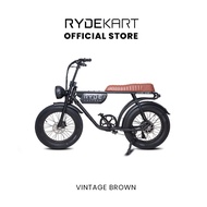 จักรยานไฟฟ้า Ryde Culture - รุ่น Ryde Kart - Electric FatBike ได้รับมาตรฐานระดับยุโรป ความเร็วสูงสุด 45 km./hr.