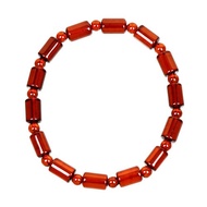 【正佳珠寶】石榴石 頂級日橙石榴 14g 圓鼓 橙石榴石手珠