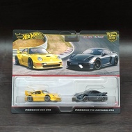 Hot wheels Premium Porsche 993 GT2 vs Porsche 718 Cayman GT4 - Twin Pack