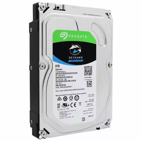 NEW ST3000VX010 Hard Drive Seagate Surveillance Skyhawk 3 TB,Internal, 3.5"