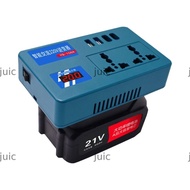 JUIC 120W Portable Power Inverter, AC Power Outlet Device Charging Battery Power Inverter, Carry Han