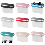 SMILE Anti Dust Plug Universal Phone Accessories Dustproof Cover Metal Stopper for  Galaxy S21 S20 Huawei P40  11/10 Type-C Mobile Phones