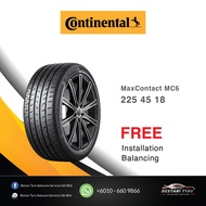 225/45R18 MC6 Continental Tyre