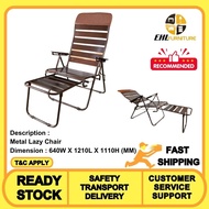 EHL FURNITURE - METAL LAZY CHAIR /KERUSI MALAS / KERUSI LIPAT / 可折叠懒人椅