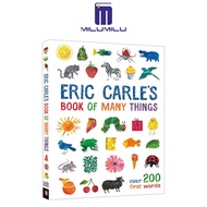 หนังสือปกแข็งของ Eric Carle หลายสิ่ง (โลกของ Eric Carle)-สมุดวาดภาพระบายสีสำหรับเด็กโดยหนังสือภาษาอั