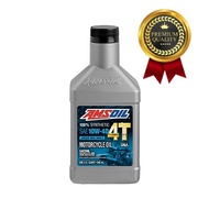 AMSOIL 10W-40 100% Synthetic Motorcycle Oil JASO MA/MA2 น้ำมันเครื่องบิ๊กไบค์ BIGBIKE