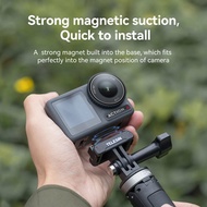 DJI Action 4อะแดปเตอร์แม่เหล็กสองขากรรไกร Action3/4อุปกรณ์เสริมช่วยขยายแม่เหล็ก