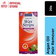 BEAUTY FORMULAS ARGAN OIL WAX STRIPS LEGS & BODY HAIR REMOVER 20S