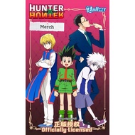 Hunter x Hunter Nullset Keychain Plushie, Keychain Hunter x Hunter Gon, Kilua, Leorio, Kurapika, His