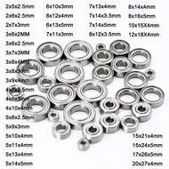 4 pcs Miniature ball Bearings 3x6x2.5 4x7x2.5 4x8x3 5x8x2.5 5x10x4 5x11x4 6x12x4 8x12x3.5 10x15x4 12
