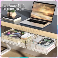 [zolo] Premium Acrylic Under Desk Drawer / Under Desk Box Drawer Organizer