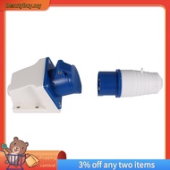 [In Stock]16 Amp 3 Pin Embedded Connection Waterproof Plug Socket