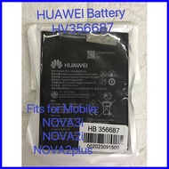 ❖ ☇◑ ♀ HUAWEI HB356687 battery Fits for NOVA3i/NOVA2i/2plus