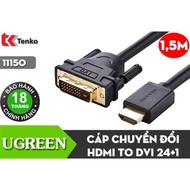 UGREEN 11150 HDMI to DVI 24+1 1.5m cable