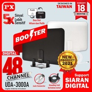 Antena TV Digital PX-UDA 3000A 4K Booster Indoor DVB T2