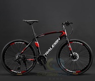 東西物聚 - 包安裝送貨黑紅21速直把輻條輪單車自行車