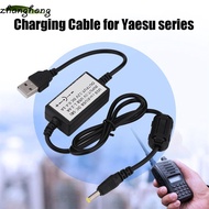 ZHANGHONG USB-DC-5B Walkie-talkie Cord Sports Portable USB Cable Cradle for Yaesu VX5R/VX6R/VX7R/VX8