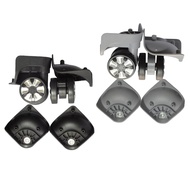 [szluzhen3gv] Pack of 2 Luggage Suitcase Wheels Swivel Wheel Replacement travel Luggage Wheels Plast