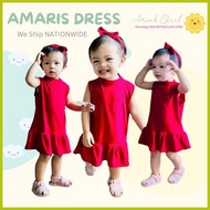 └ ⚕ ╳ Dress for kids pambahay pambata kids fashion kidswear kids dress baby clothes girls dress 0-1