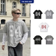 The Bad God 84 Rising Form Boxy Men's and Women's Mesh T-Shirt Unisex Local Brand T-Shirt