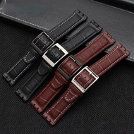 Swatch Watch Strap Swatch Leather Watch Strap 17mm 19mm 21mm