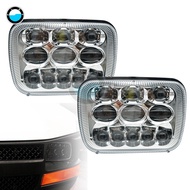 54W 7x6 led headlights 5x7 inch headlamp H4 Plug H6054 Headlights H5054 6052 For Jeep Wrangler YJ Xj