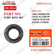 oil seal cbr 150r / rs150 / gtr supra / cbr 12x20x5 91205-kf0-003 right crankcase