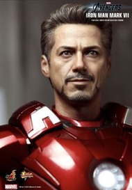 #*#HOTTOYS 1/6 AVENGERS 12 117 聯盟 IRONMAN 鐵甲奇俠 MARKVIIMK7 MMS185限定版膠袋及 圓貼未開