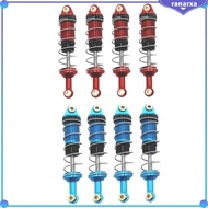 [Ranarxa] 4 Pieces Metal RC Car Shock Absorber Sturdy Accessories Upgrade RC Shock Absorber Dampers for MN128 MN86 MN86S 1:12 Vehicles
