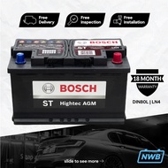 NW BOSCH Battery LN4 DIN80 Bateri Kereta (AGM) - Car Battery - BMW F22, X1 E84 VOLVO V40 MERCEDES W1