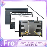 *For Y7000P IRX9 2024 Legion 5 16IRX9 Laptop LCD Back Cover Front Bezel Palmrest Lower Bottom Case H