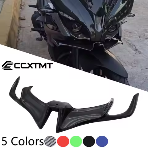 Motorcycle New Front Fairing Winglet Wing Cover Trim For BAJAJ Pulsar RS 200 RS200 For Suzuki GIXXER