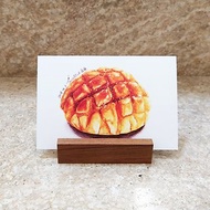 菠蘿麵包－美食明信片/食物明信片/美食卡片/食物卡片