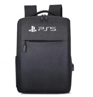 Others - 五合一多用遊戲機收納包【相容PS5黑色雙肩包】