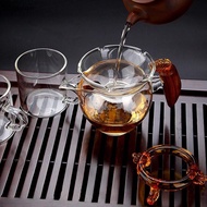 (niangben888) Creative Glass Tea Strainer Infusers Filter Kung Fu Teaware Accessories [NEW]