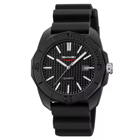 SKMEI 2393 Waterproof Sports Quartz Mens Wristwatches Fashion Simple Watch for Men Ultralight Shockp