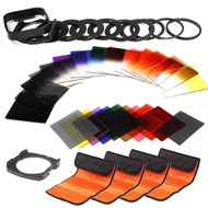 40-1 Graduated ND2 ND4 ND8 ND16 Filter Set 52mm 58mm 77mm Adapter Ring for Camera Sony Canon DSLR