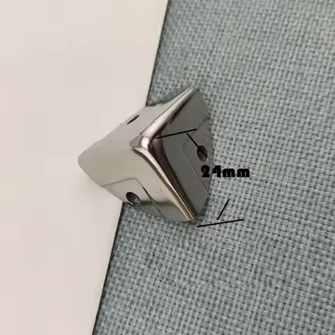 4/8/12PCS Metal Corner Protection Corners Vintage Box Corner Decorative Wood Corner Silver Gold Corn