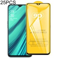 全城熱賣 - 25 PCS 絲印二強 全屏鋼化玻璃膜 適用於 OPPO Realme X Lite