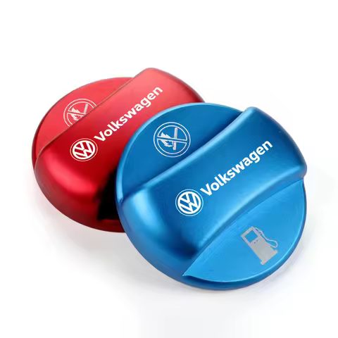 For VOLKSWAGEN VW 3D Metal Tank Cover Fuel Tank Air Cap Trim For VW Golf Polo Touran Tiguan Jetta Tr