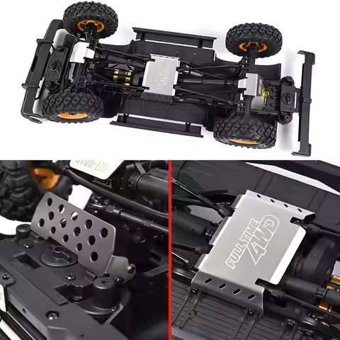 Tp Fms Fcx10 1:10 Remote Controlled Off-Road Vehicle Metal Upgrade Accessories Camel Cup Land Rover 