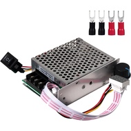 PWM DC Motor Speed Controller 40A DC 10V-55V High Power Brush Motor Stepless Speed Regulator 12V 24V