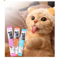 PH.Medan 15gr Snack Kucing import setara meo creamy| makanan Basah Kucing Wet food