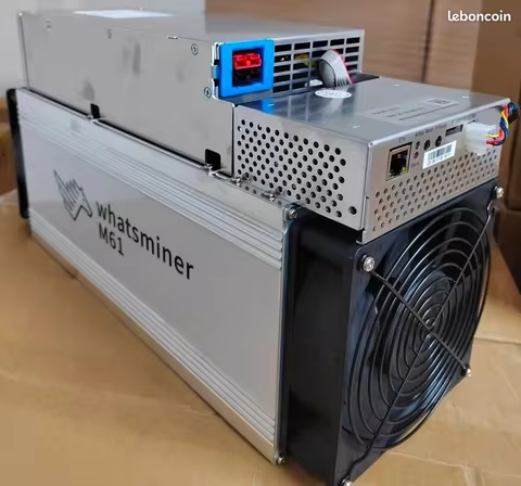 ORIGINAL MicroBT WhatsMiner M61 182-202T 4000W Bitcoin Miner